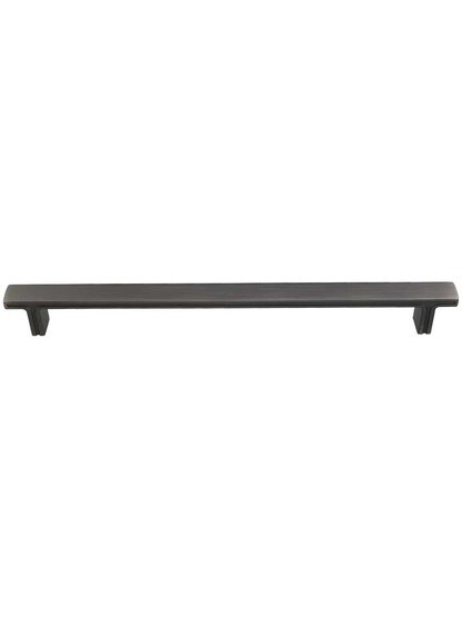 Anwick Rectangular Cabinet Pull - 7 1/2 inch Center-to-Center in Brushed Pewter.